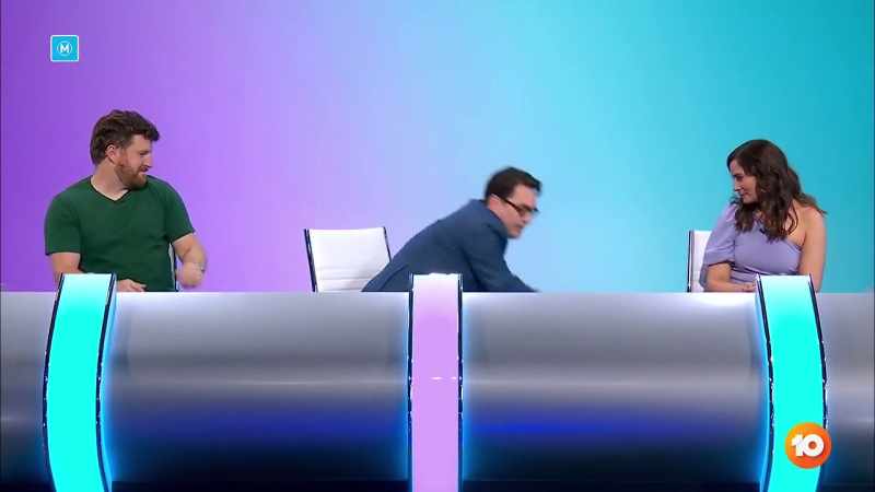 Put the object on the bench so everyone can see