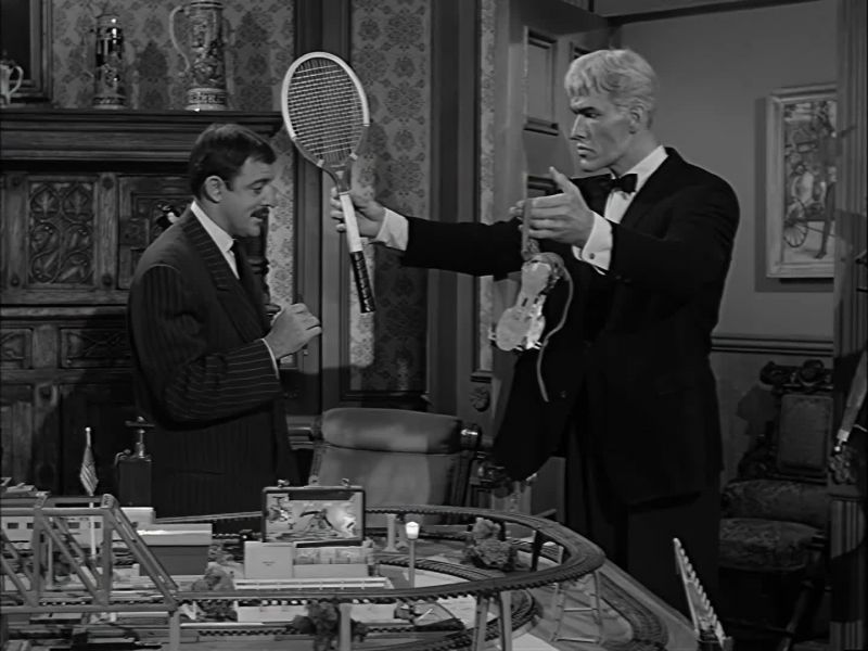 Put them back, Lurch. Doctor's orders