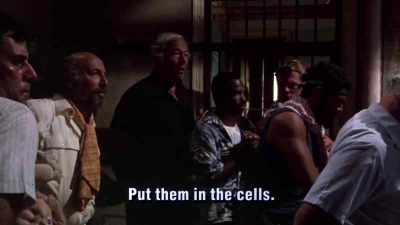 Put them in the cells