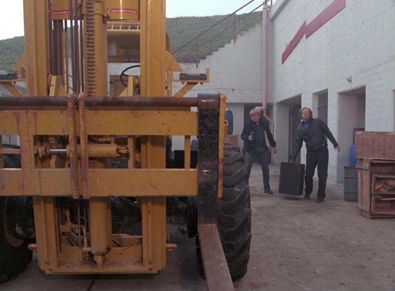 Put it there. You are going to drive this through the wall