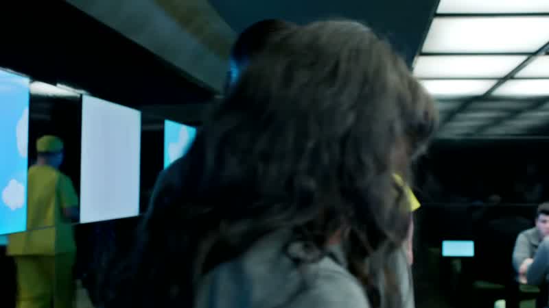 Put your hands on her shoulders