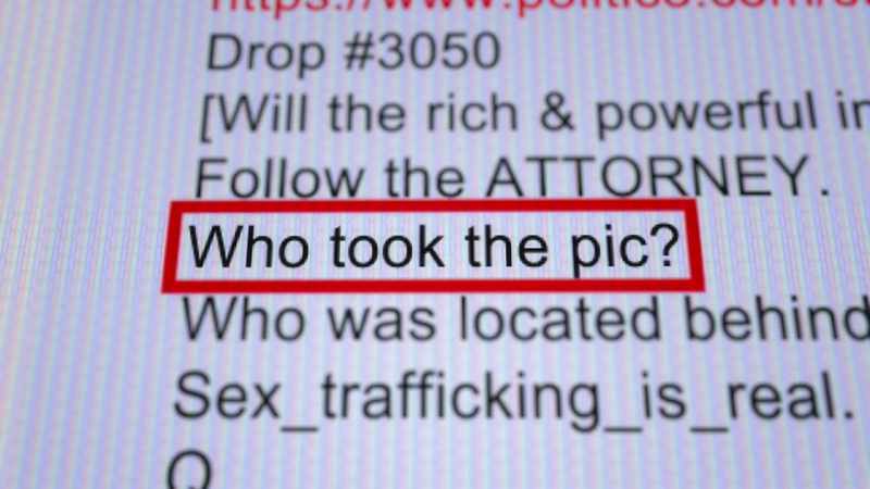 QAnon is almost sort of a-- a mega conspiracy theory