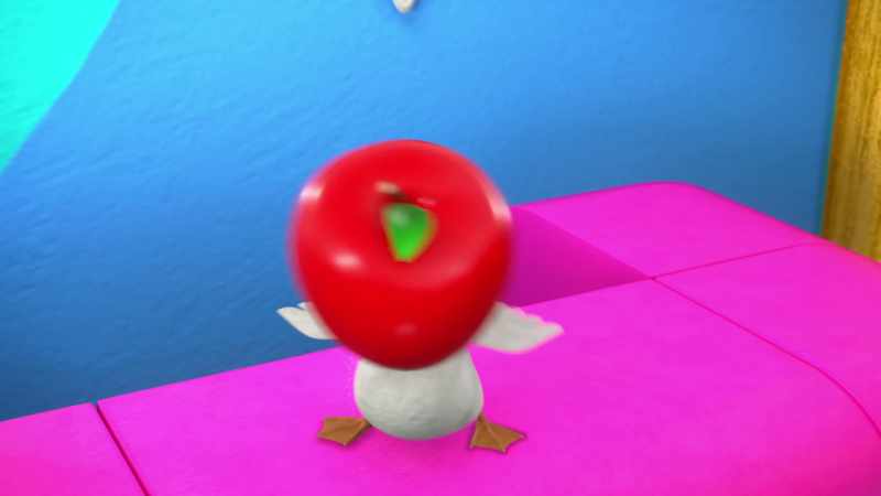 [quacking]