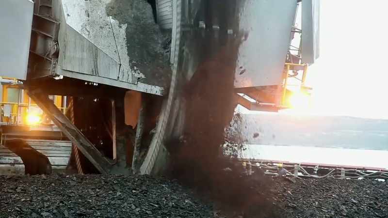 Quarrying now takes place on an industrial scale