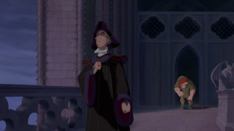 Quasimodo can't you understandWhen your heartless mother abandoned you as a childanyone else would have drowned youAnd this is my thanks for taking you in and raising you as my son