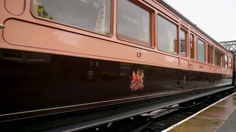 Queen Victoria's enthusiasm for the railways