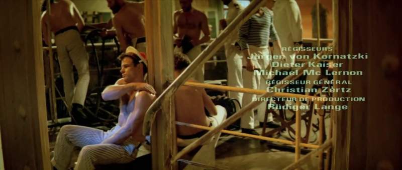 Querelle loves contemplating his body