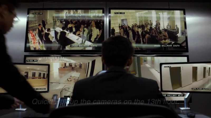 Quick! Pull up the cameras on the 13th floor