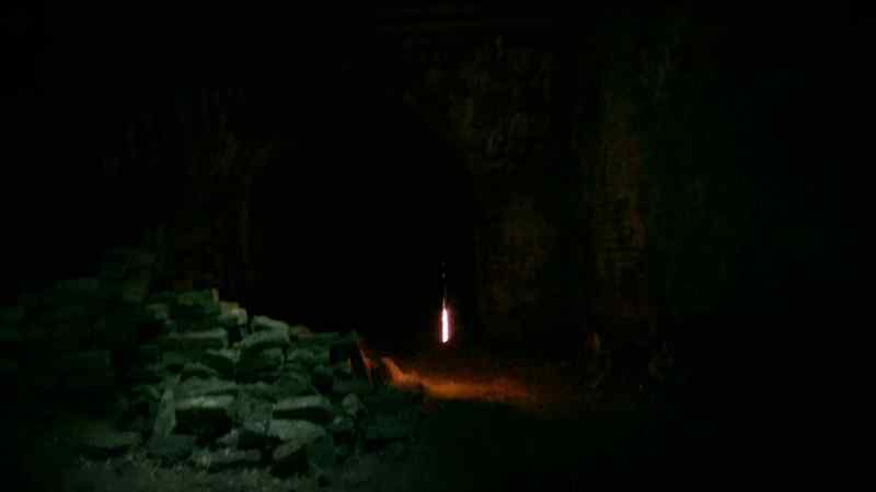 (quietly) This is your way out