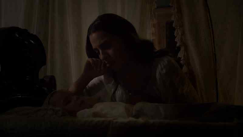 [quietly] You will find a baby