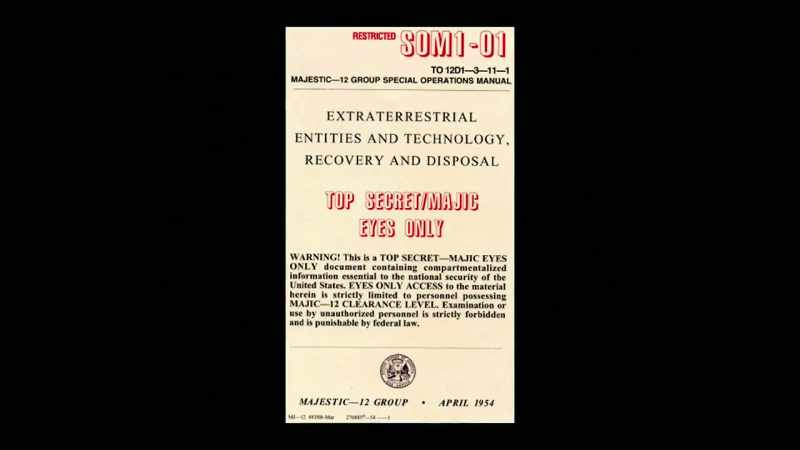 Quote, Restricted SUM 1-01 Majestic 12 Group Special