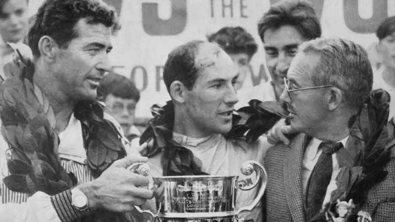 Race driving wasn't very profitable back then