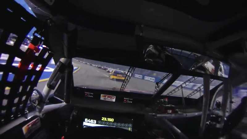 [race team radio chatter]