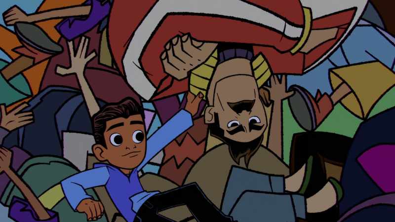 Rad! Ms. Dillon is a supervillain?