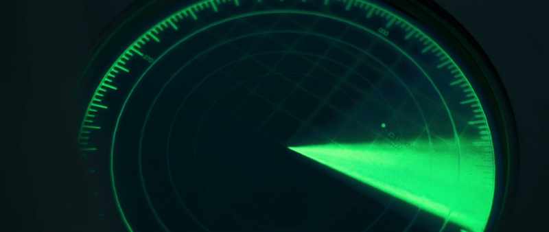 (radar beeping)