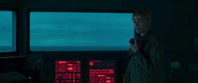(radar beeping) (tense music)