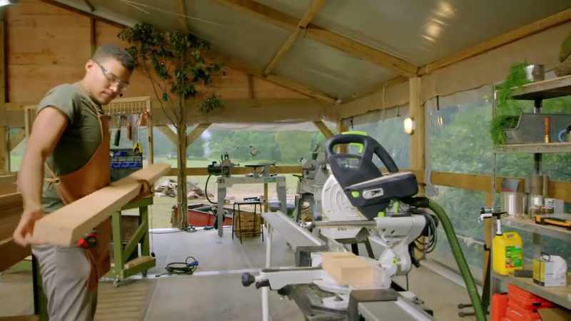 Radha's double width Douglas fir columns