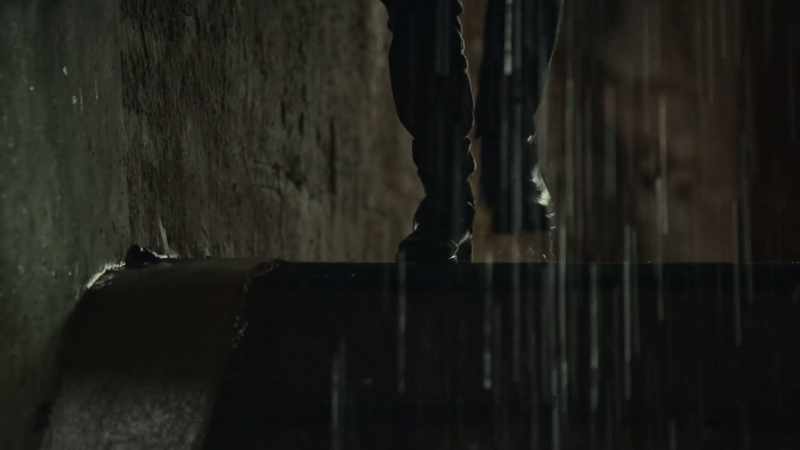 [rain pattering] -[thunder rumbling]