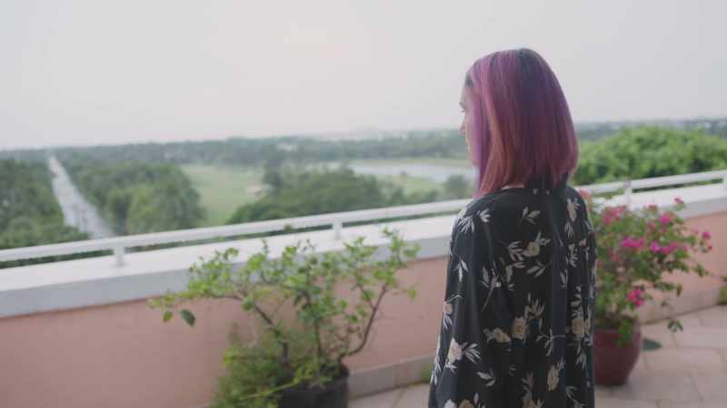 [rain pouring] -[thunder rumbling]