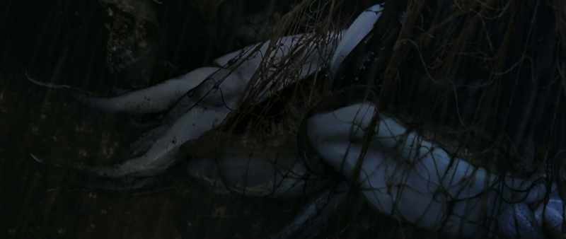(rain splattering)