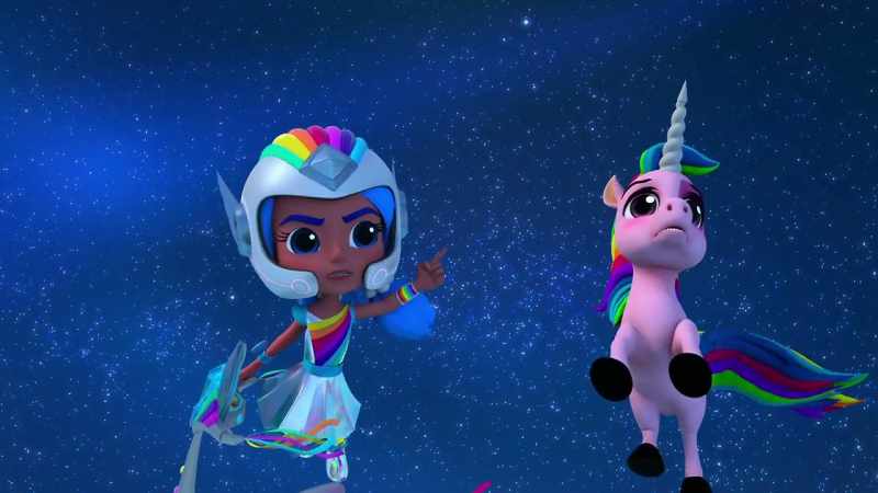 Rainbow Rangers! Even in outer space those rotten little