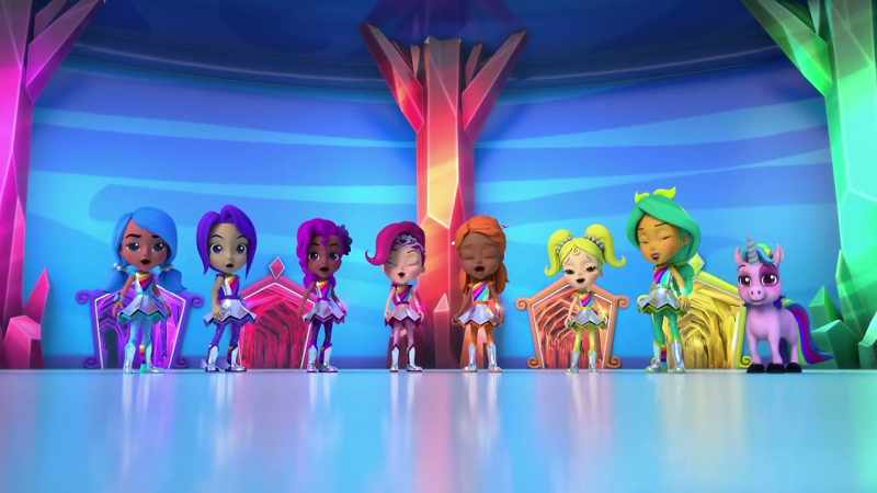 Rainbow Rangers, one and all, ready for Kalia's call!