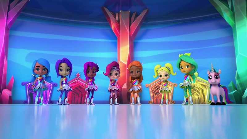 Rainbow Rangers, one and all, ready for Kalia's call!