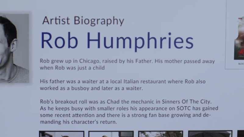 Raised by his father, and like most aspiring actors