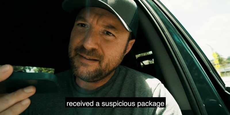 [Ramey] We received a suspicious package this morning