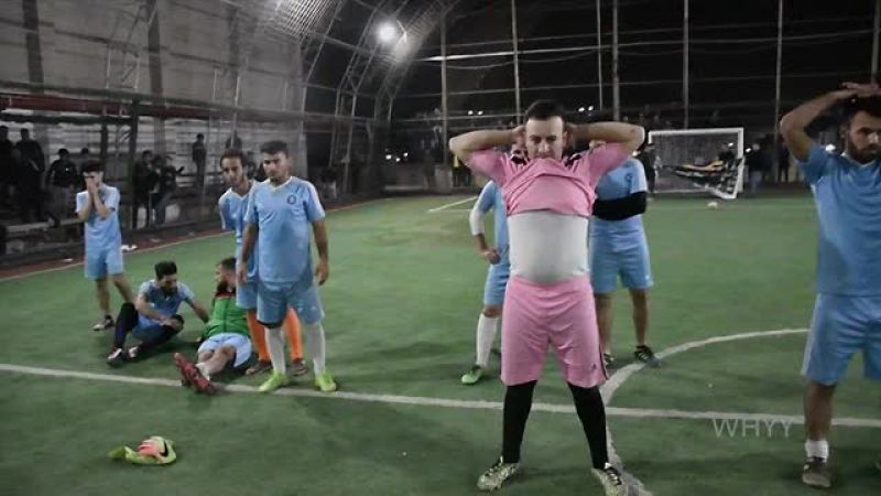 Rami steps up to the spot