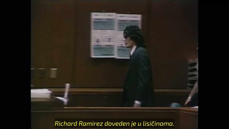 Ramirez was brought in shackles to his trial