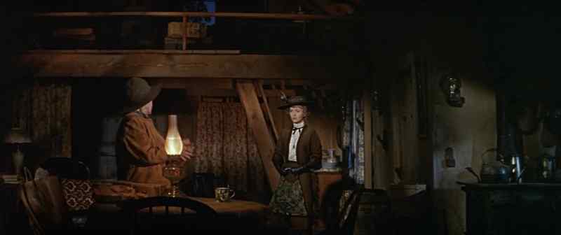 Ranch hand usually bunks in the barn