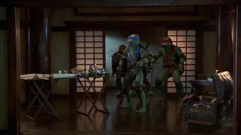 RAPHAEL: Where'd he go? - There he goes