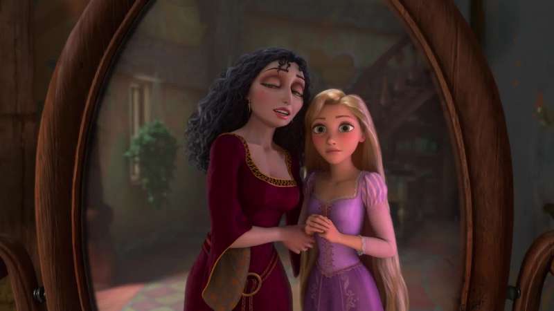 Rapunzel look in that mirror You know what I see