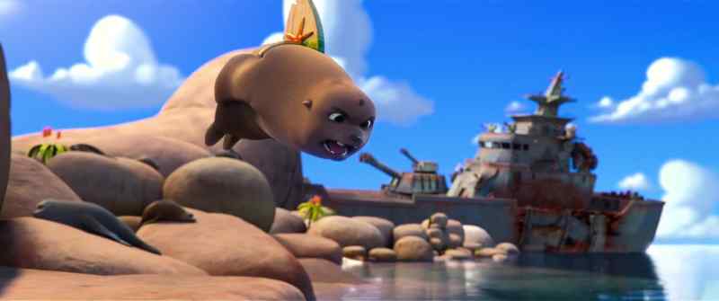 Rar! I'm still a sharky! - Oh, yeah?