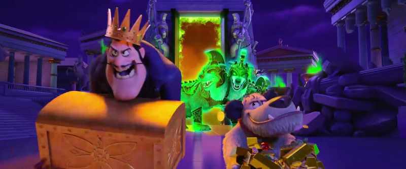 Rasm-Frasm. Money bath! [chuckling]