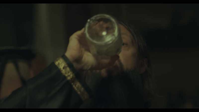 Rasputin got blind drunk