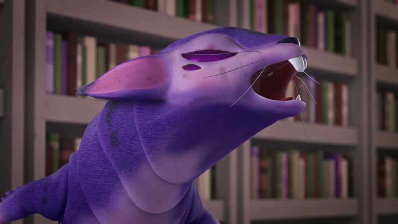 [raterpillar roars] -[Ava yelps]