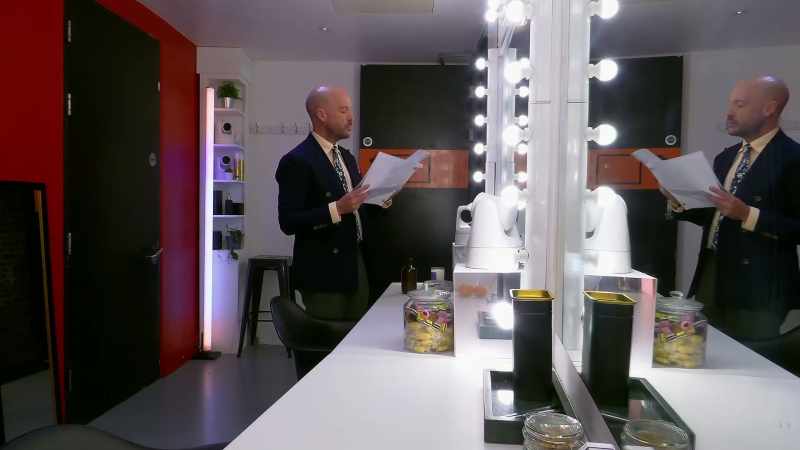 Ravie d'avoir Tom Allen avec Rob