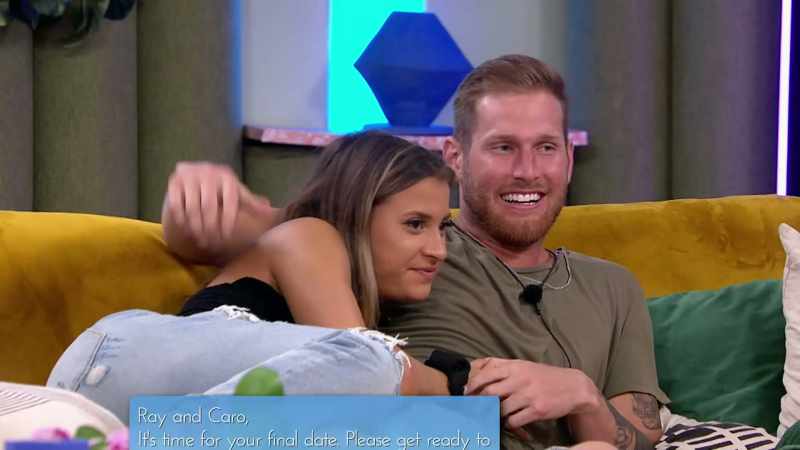 >> RAY AND CARO, IT'S TIME FOR YOUR FINAL DATE