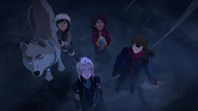 [Rayla] Hmm. -Can't you just cut through it?