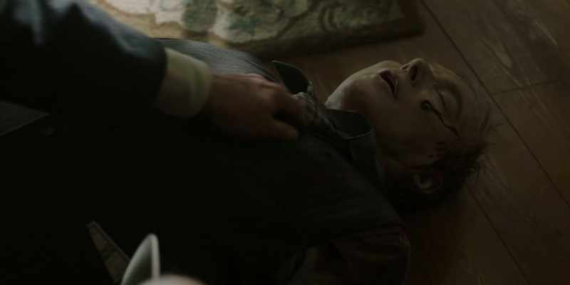 Raymond, go around back and check the premises
