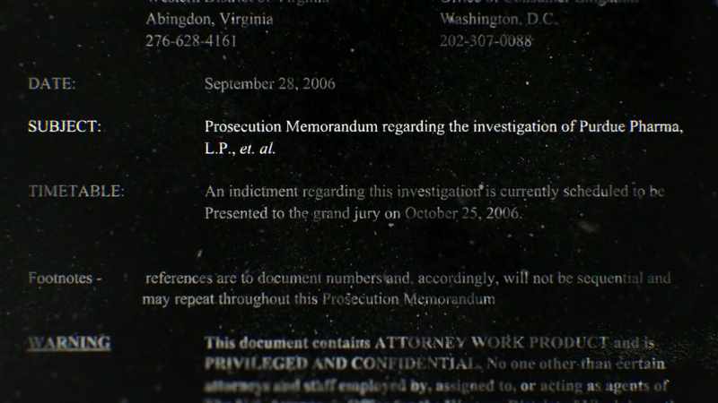 Reading the prosecution memo