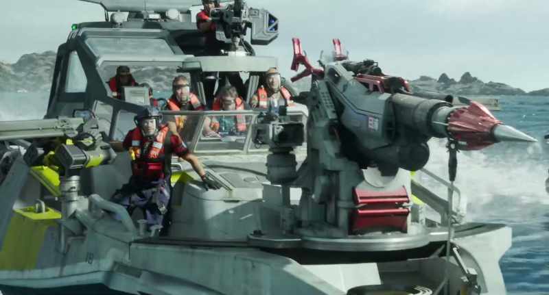 Ready depth charges