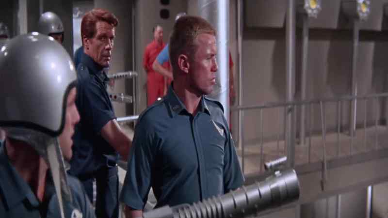 Ready with the gas gun, sir