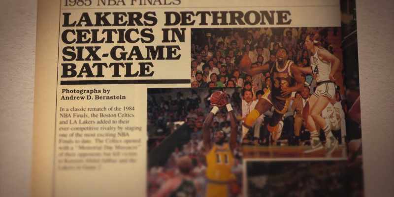 [Reagan] Some may have thought that the Celtics title was an immovable object