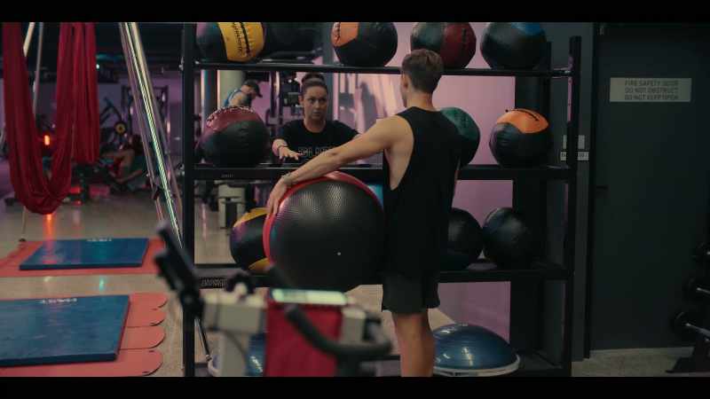 Really? - What? I'm doing my squats