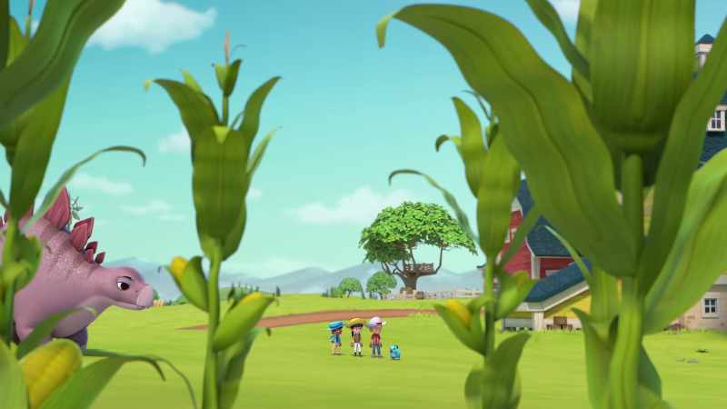 Rebel, today you're going to learn how to harvest corn