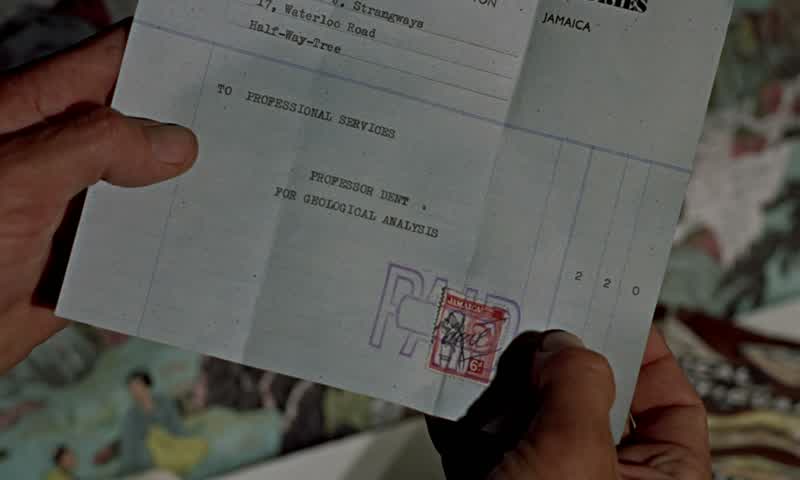 Receipt from Dent Laboratories