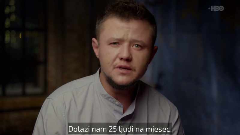 Receiving 25 people a month